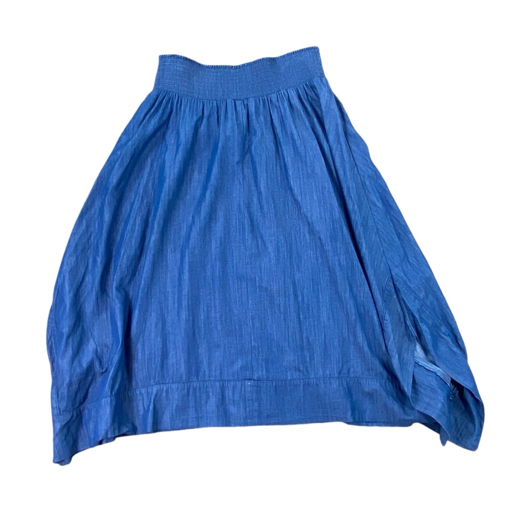 Woman’s AGB faux denim stretchy skirt size XL
